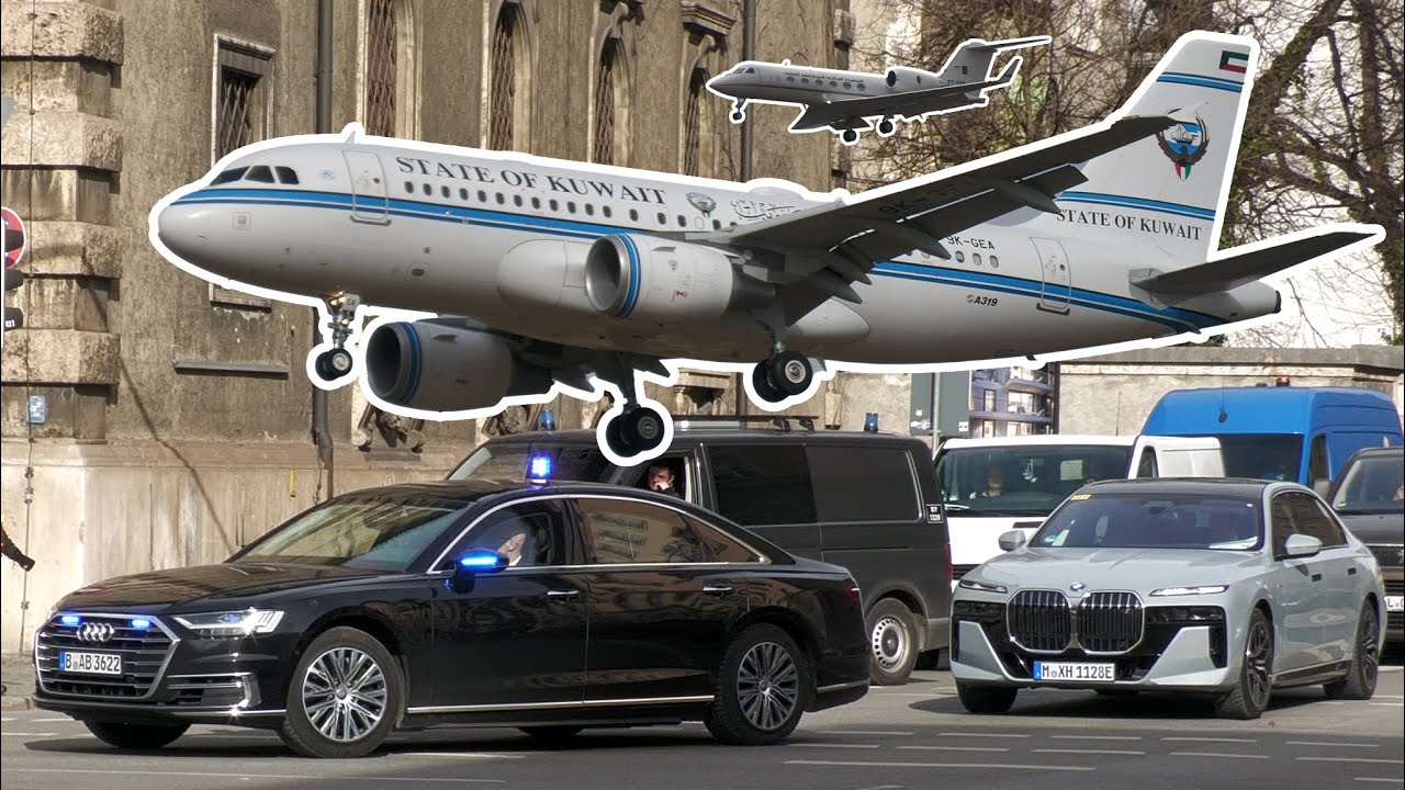 Government Officials & VIP transport attending the Munich Security Conference 🌍 ✈️ 🇩🇪