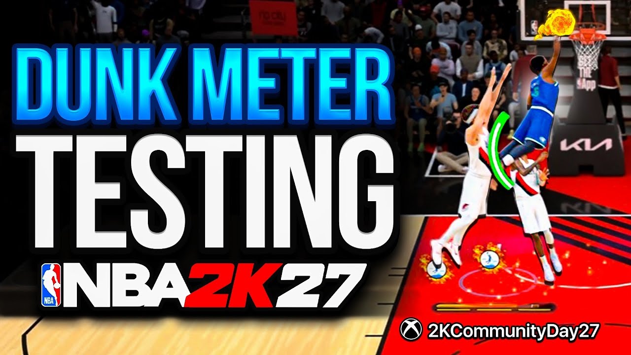 СЛЭШЕРЫ НЕВЕРОЯТНЫ В NBA 2K27! ОФИЦИАЛЬНЫЙ ПЕРВЫЙ ТЕСТ ДАНК-МЕТРА!