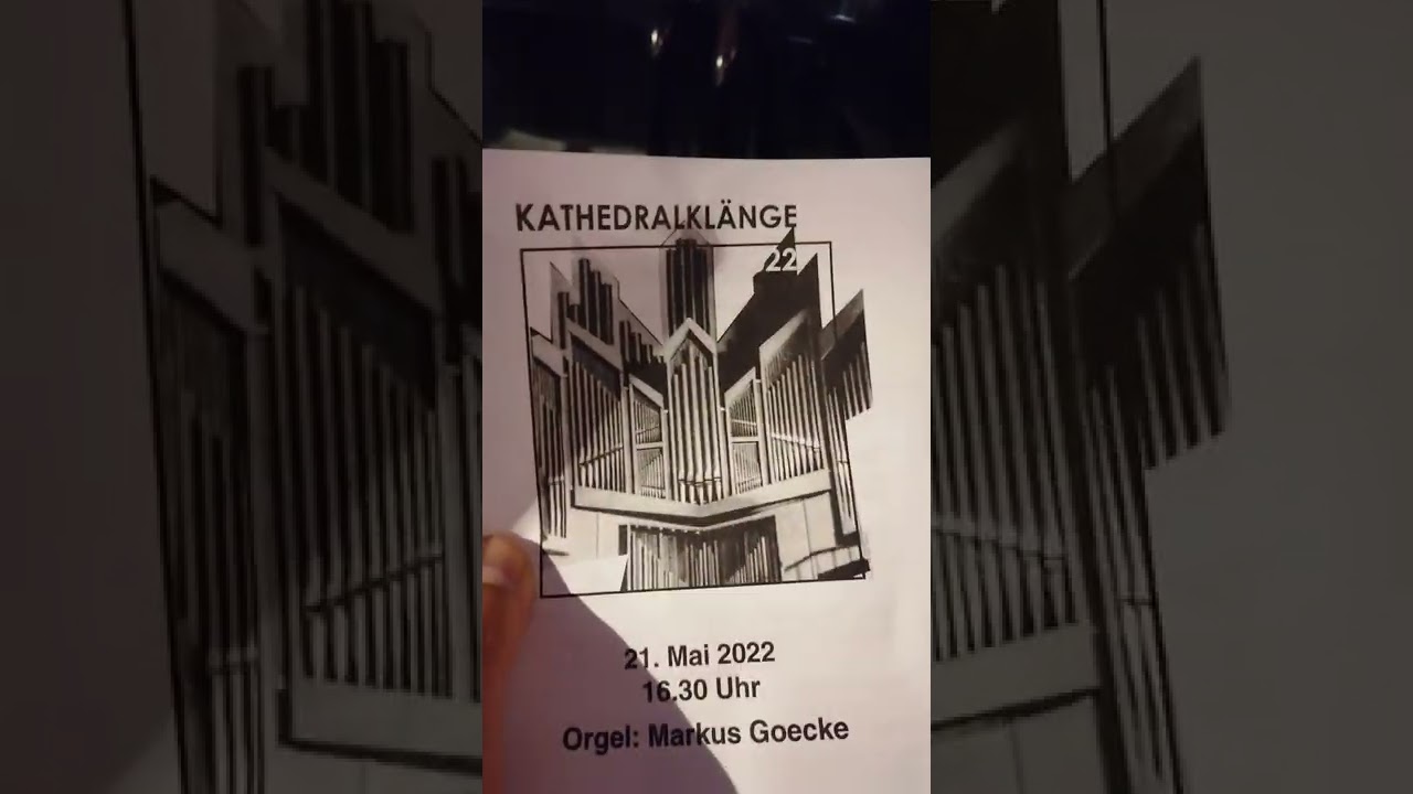 Mariendom Velbert Neviges Kathedralkl&auml;nge 2022
