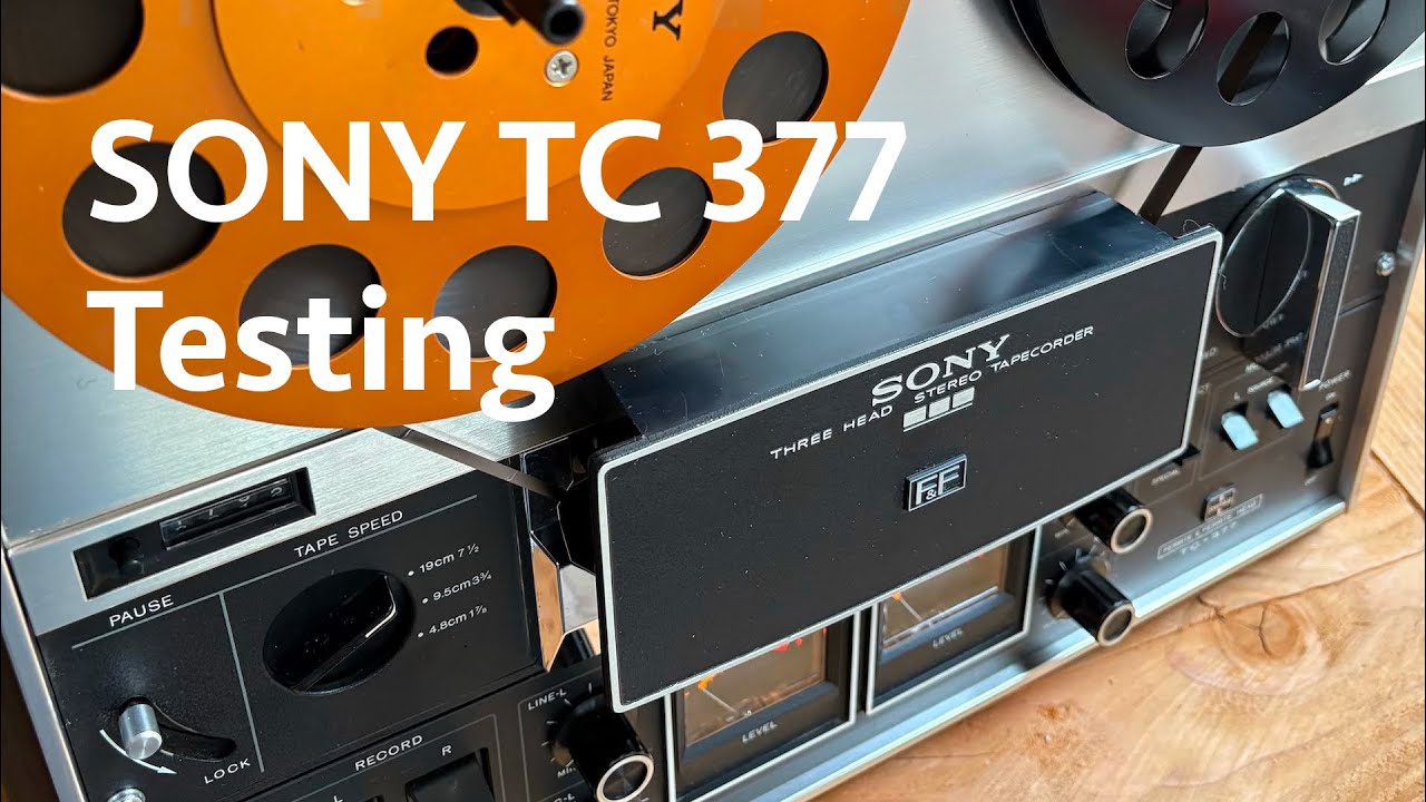 Sony TC 377 Testing