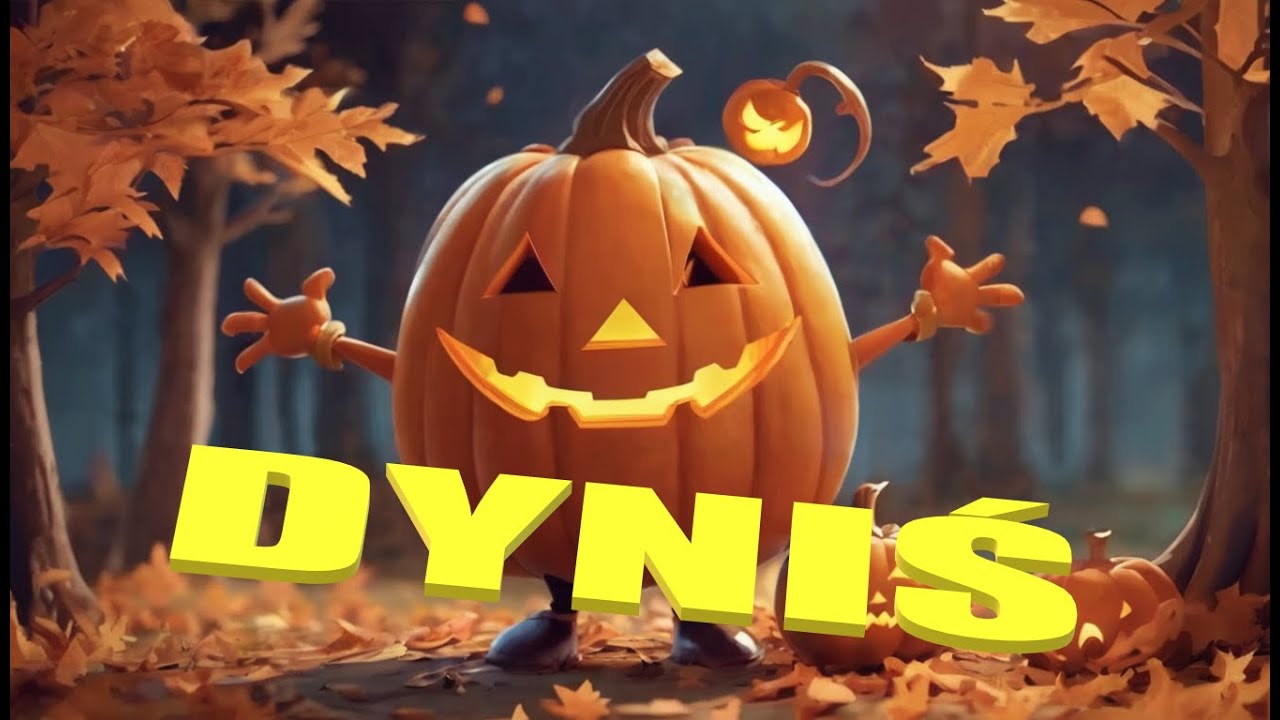 🎃 DYNIŚ - Piosenka dla dzieci  👻 | Wesoła piosenka o dyni na HALLOWEEN