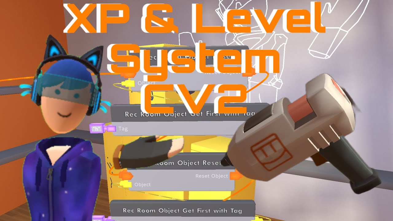 Cv2 xp and level system Rec Room