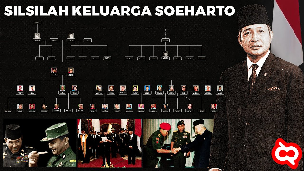 Kejayaan Keluarga Cendana! Silsilah Keluarga Soeharto Kakek, Putra Putri dan Cucu Presiden Ke-2 RI