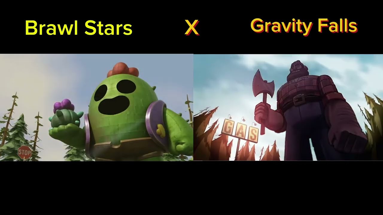 Brawl Stars x Gravity Falls Collab