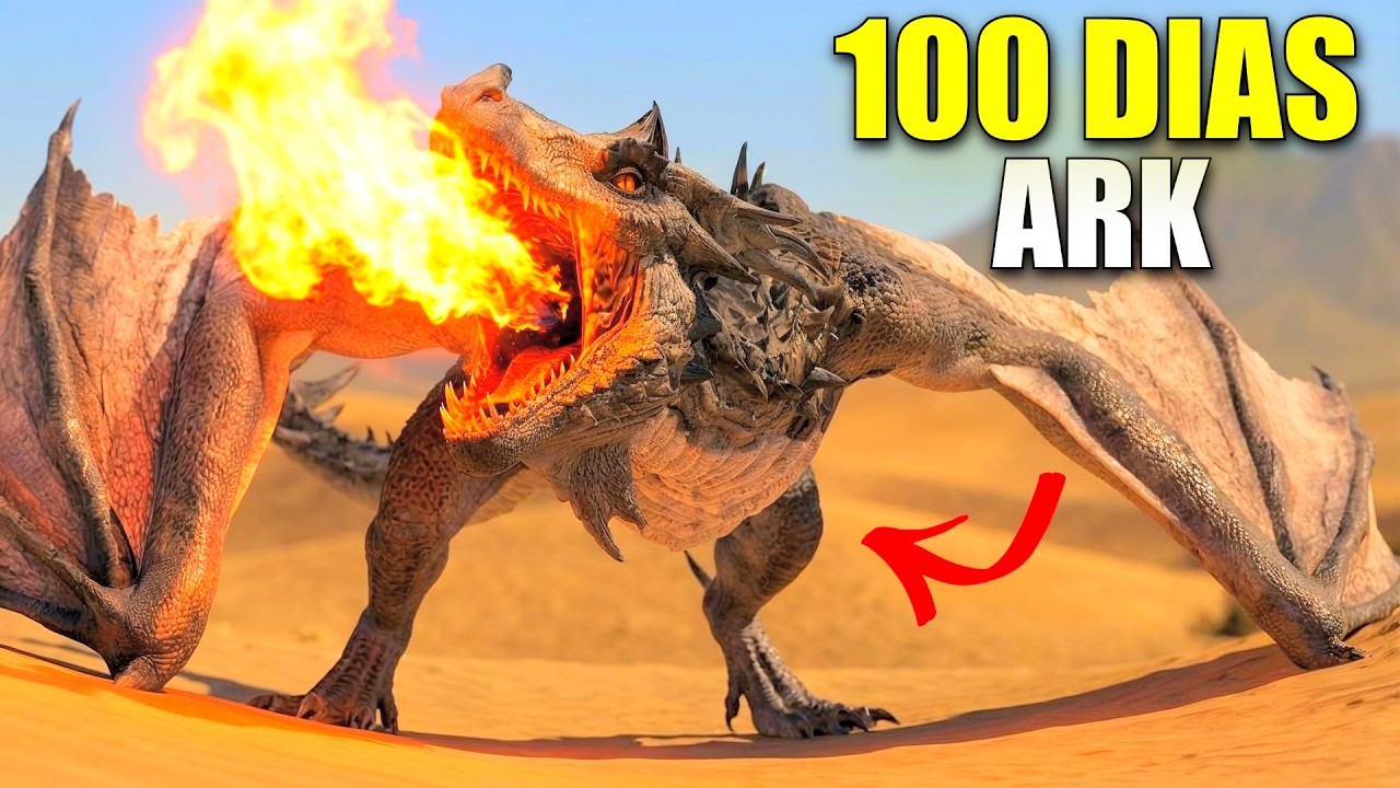 Sobrevivo 100 Días en ARK Ascended en Scorched Earth #2