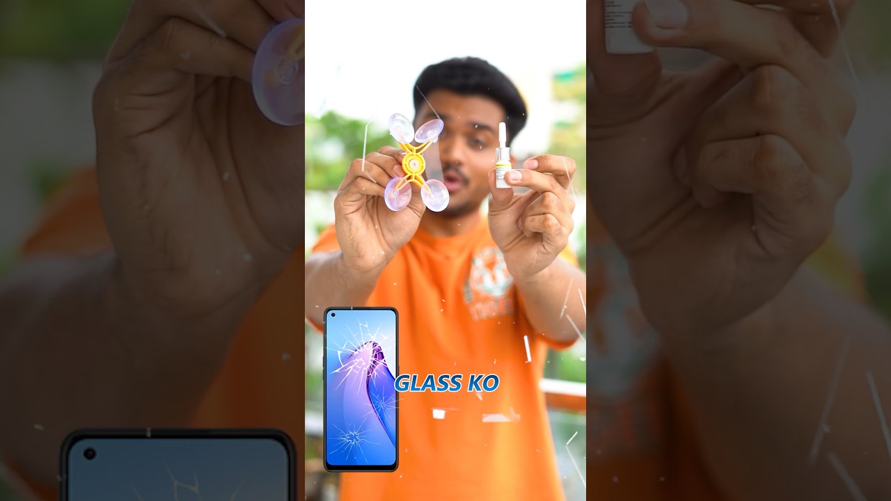Liquid se Broken glass hua fix?😱 #shorts