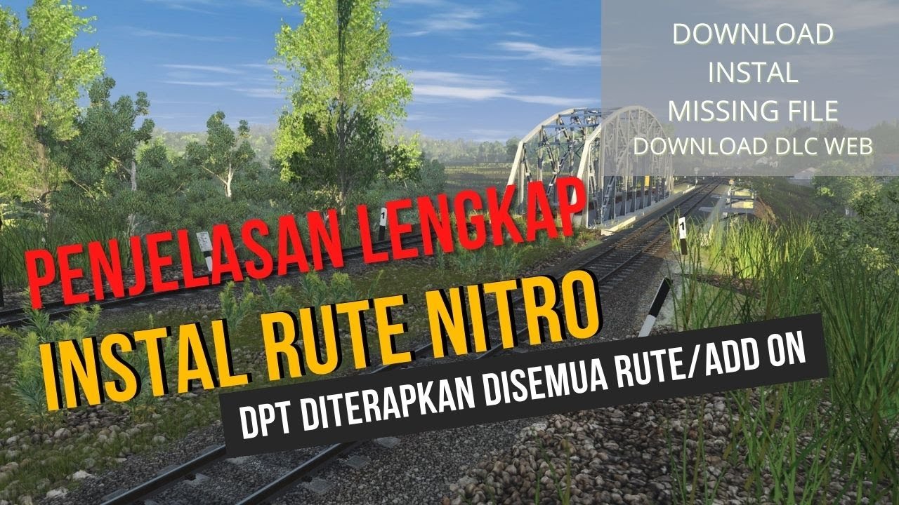 4. Tutorial Instal Rute Trainz Simulator 2019 (END)