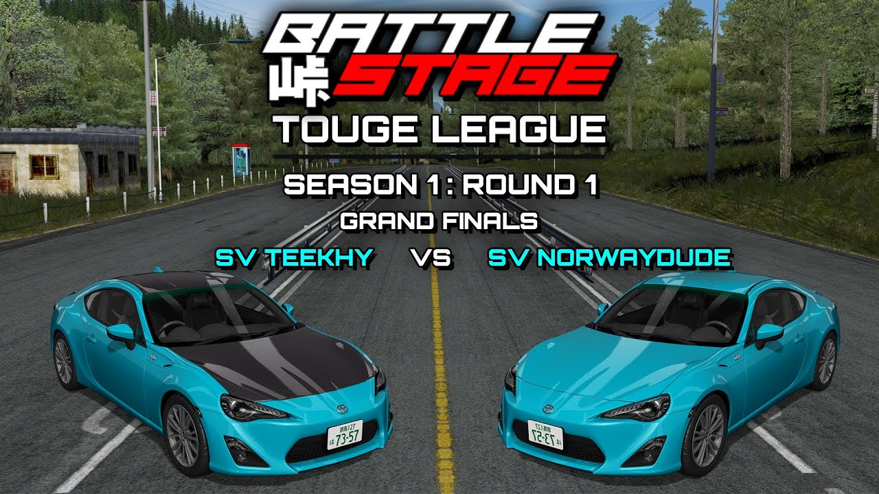 SV Teekhy vs SV Norwaydude | Grand Finals - Battle Stage Touge League : Season 1 Round 1