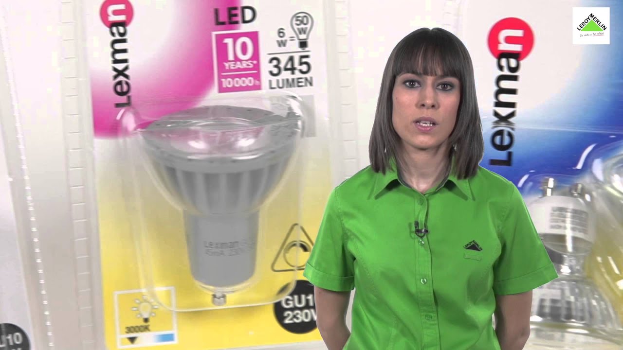 C&oacute;mo elegir bombillas reflectoras o dicroicas (Leroy Merlin)