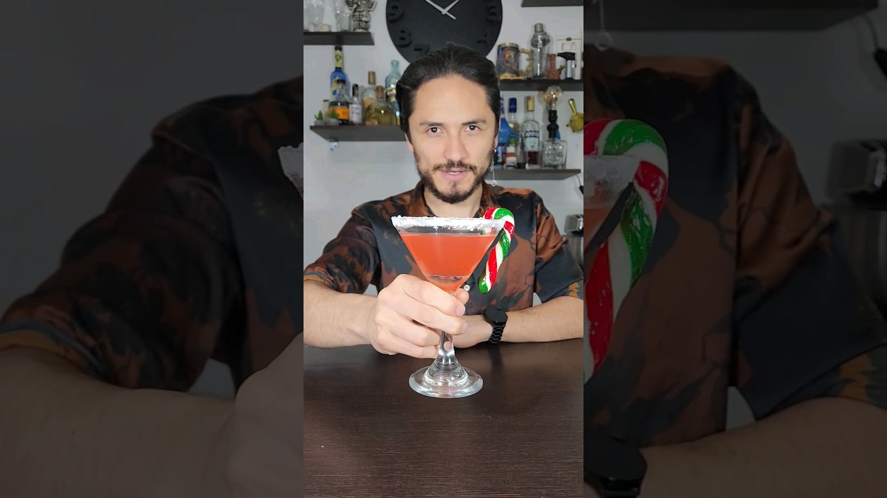 Coctel para Navidad (f&aacute;cil y delicioso) #cocteles #navidad