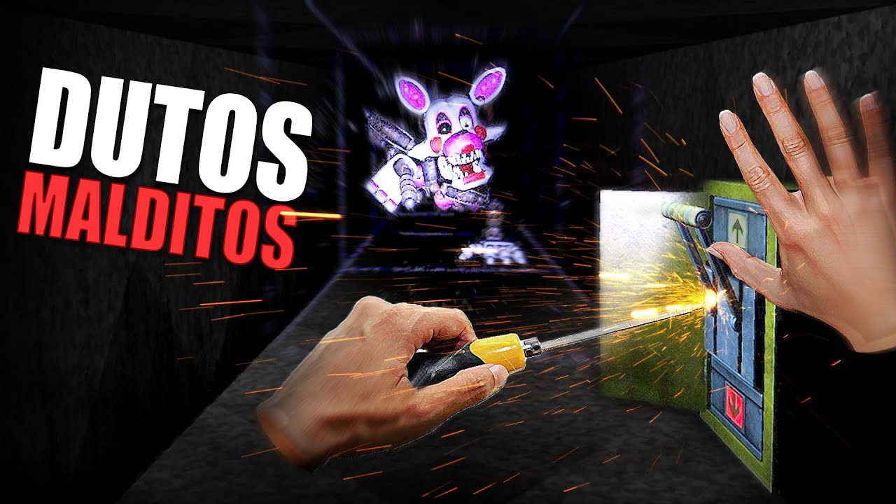 Arrumando os Dutos do Five Nights at Freddy's Vr (FNAF em Realidade virtual)