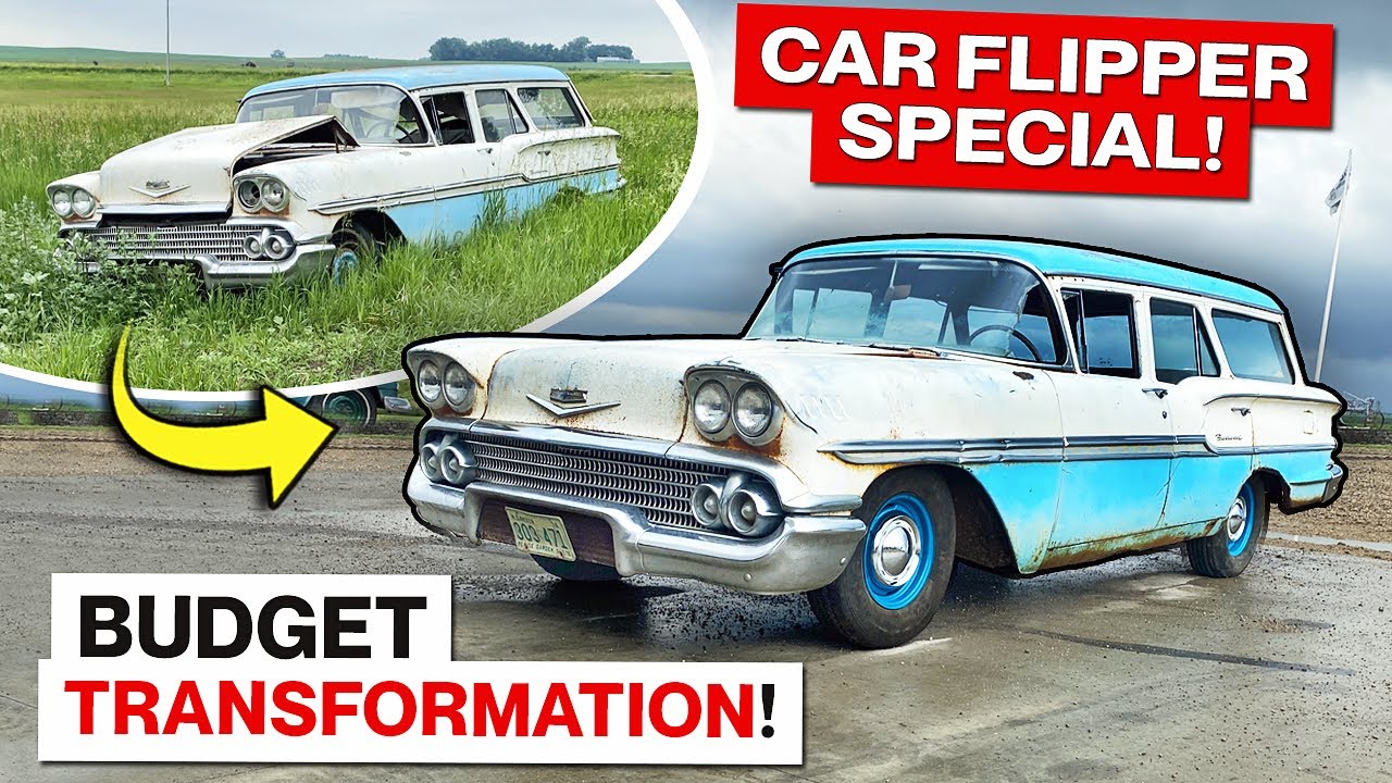 Low Buck 1958 Station Wagon Makeover! For Sale!