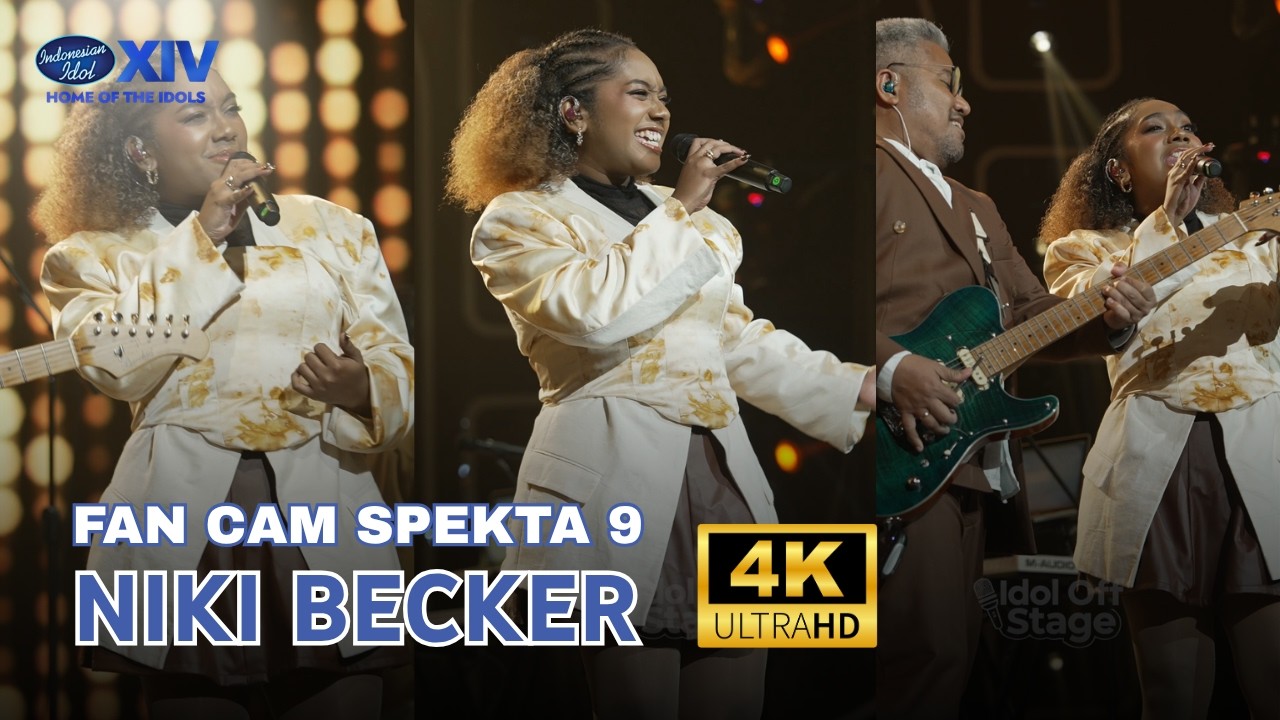 Idol Off Stage #9 | Niki Becker Kuasai Panggung Spekta 9 dengan Totalitas! | Indonesian Idol 2026