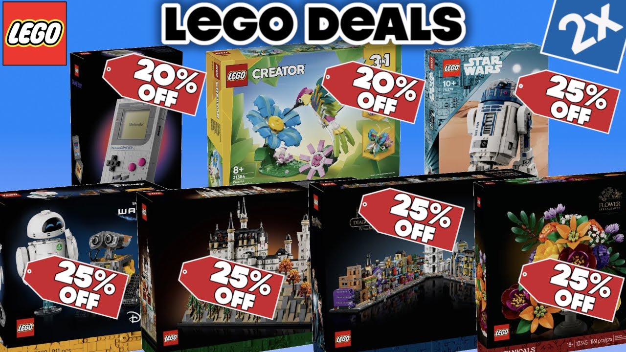 ВЫГОДНЫЕ ПРЕДЛОЖЕНИЯ LEGO В ДЕНЬ ЗАРПЛАТЫ! - СКИДКА 25% + 3x БАЛЛОВ NECTAR И ДВОЙНОЕ КОЛИЧЕСТВО Б...