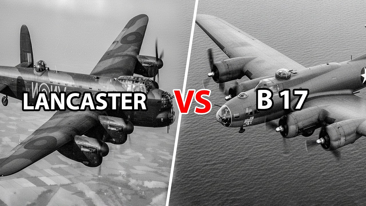 B-17 Flying Fortress vs. Avro Lancaster - Why One Was a FORTRESS and The Other Was a TARGET