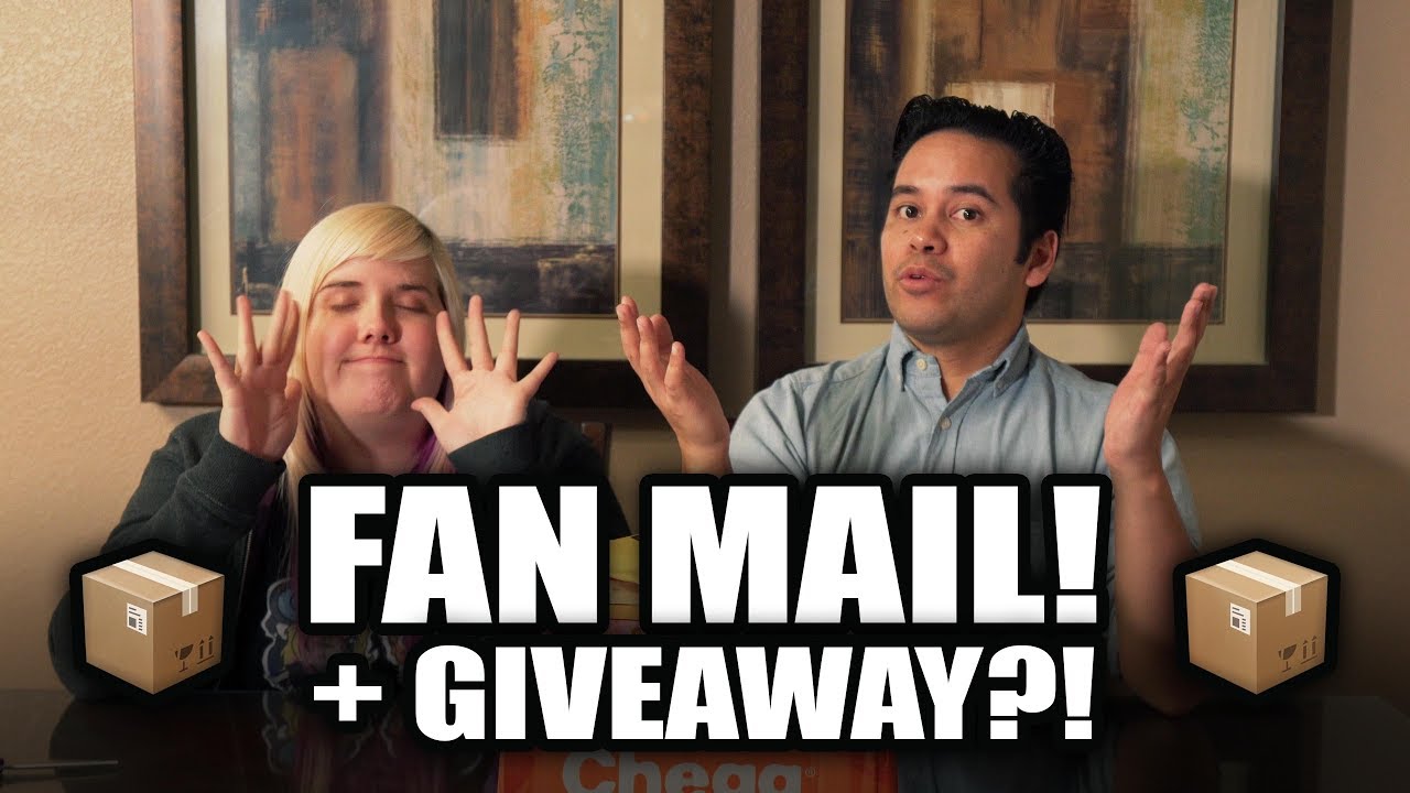 Fan mail with The Crane Couple plus giveaway!