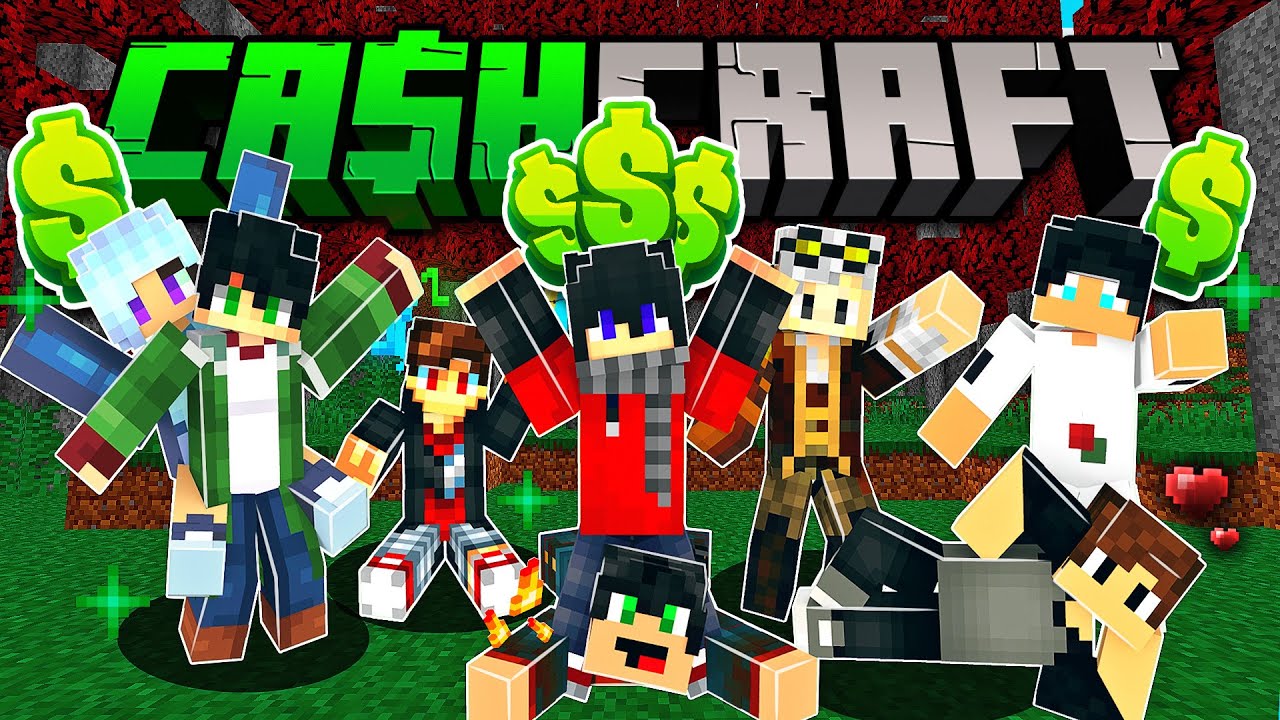 NOVA SERIE MODPACK COM VARIOS YOUTUBERS - CashCraft Ep.01