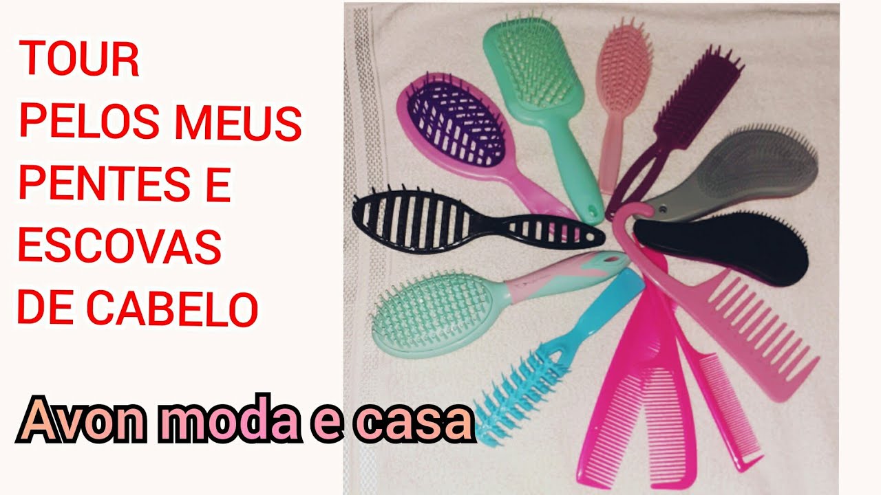 Tour pela escovas de  cabelo Todas que  comprei