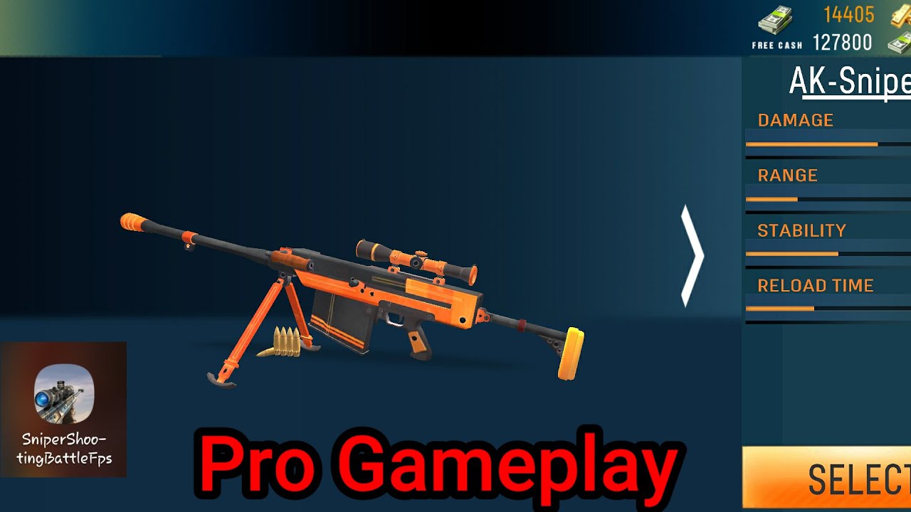 Sniper Shooting Battle Fps Pro-Gameplay Lvl 1 to 30 solution
