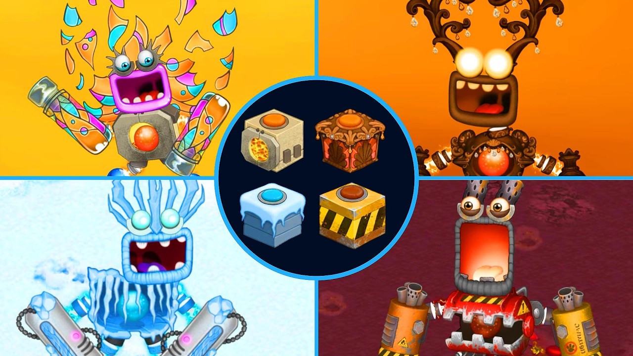 ALL WUBBOX – All Eggs, Islands, Mutes & Power Ups | All Sounds & Animations | MSM