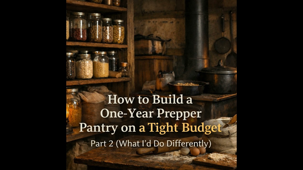 How to Build a One-Year Prepper Pantry on a Tight Budget – Part 2 (What I’d Do Differently)