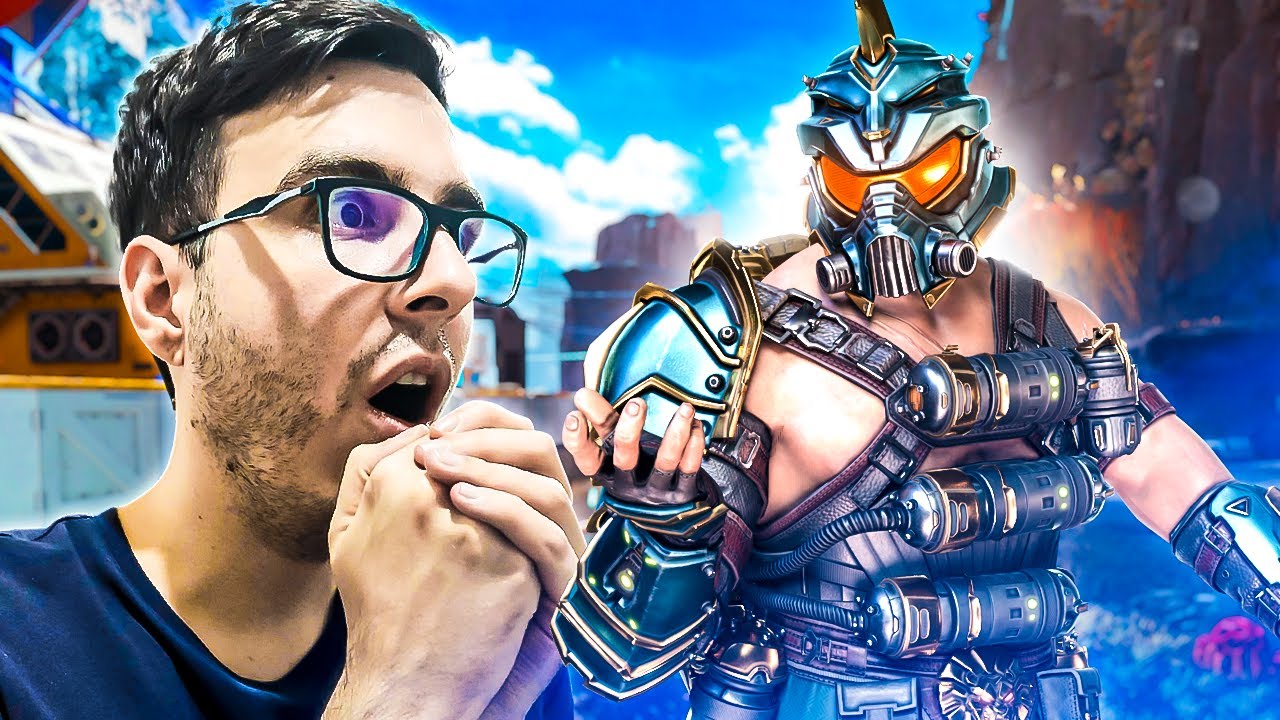 REACCIONANDO al *MEJOR CAUSTIC del MUNDO* en APEX LEGENDS