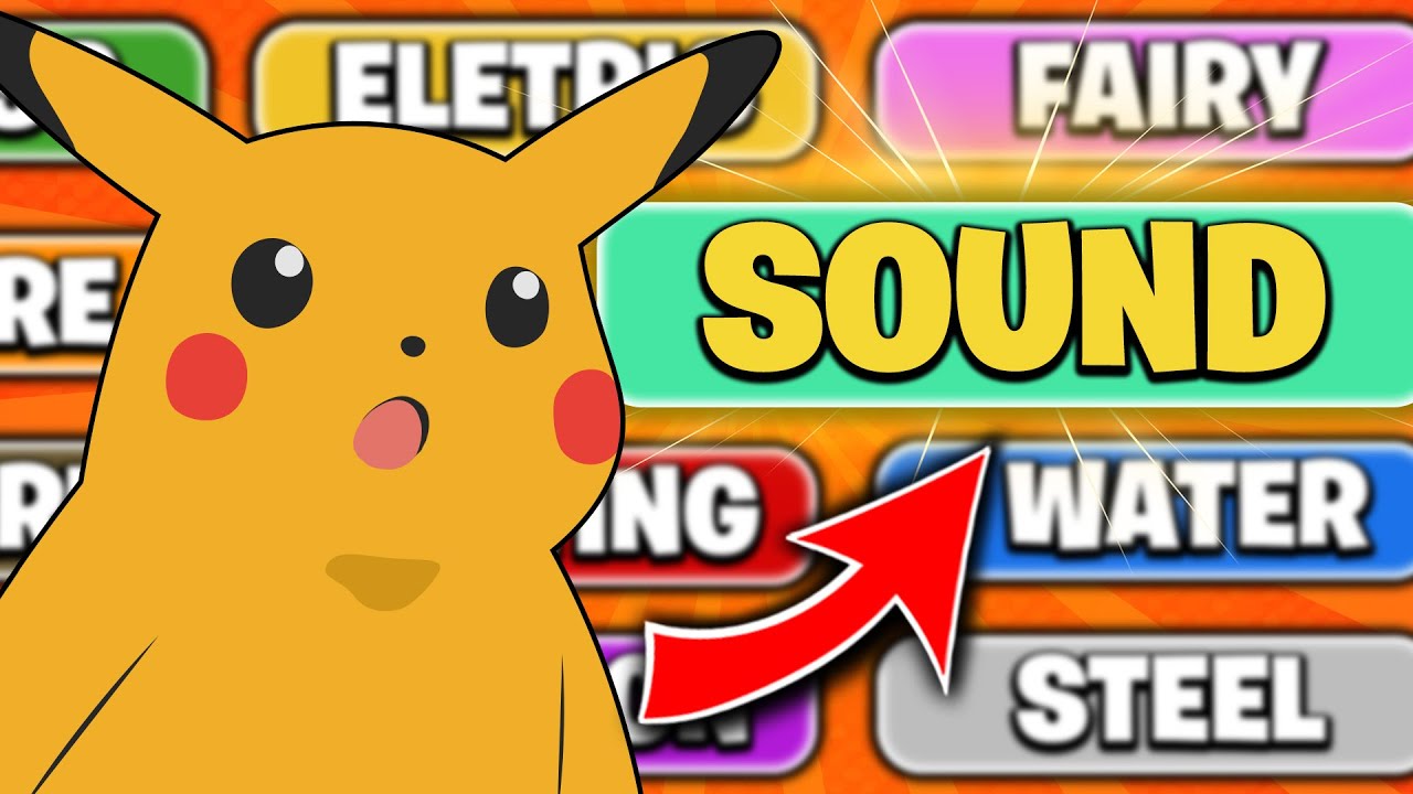 I added the Sound Type to Pokemon