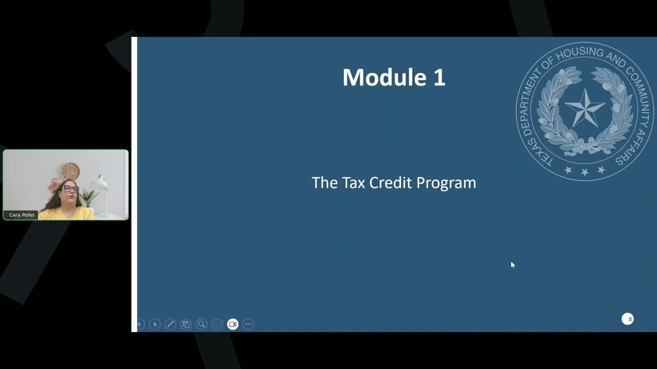 Housing Tax Credit Training