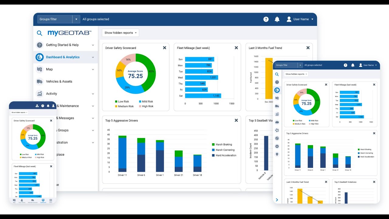 Geotab Dashboards: Introduction