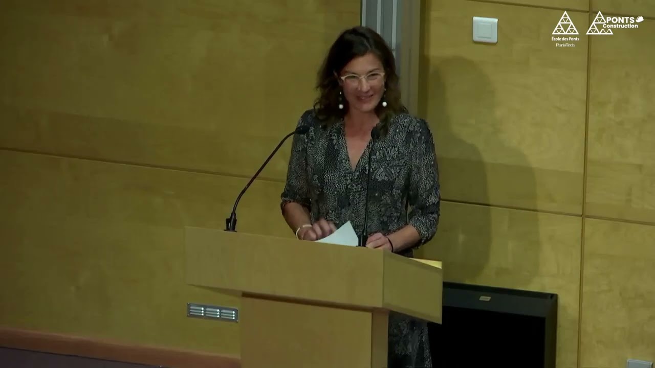 [Conférence Béton bas carbone] École des Ponts, Guy Sidos, Christian Cremona...