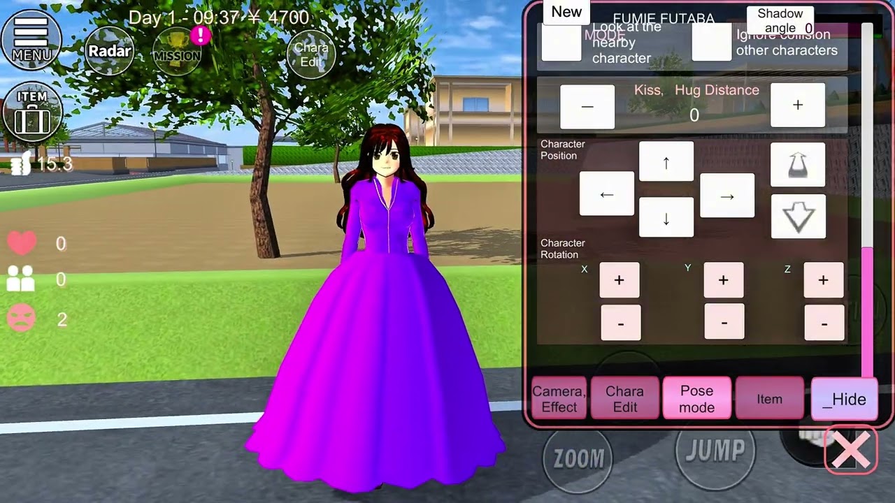 HOW TO COMBINE TWO DRESS IN SAKURA SAKURA SCHOOL SIMULATOR RINA TAMAKI 