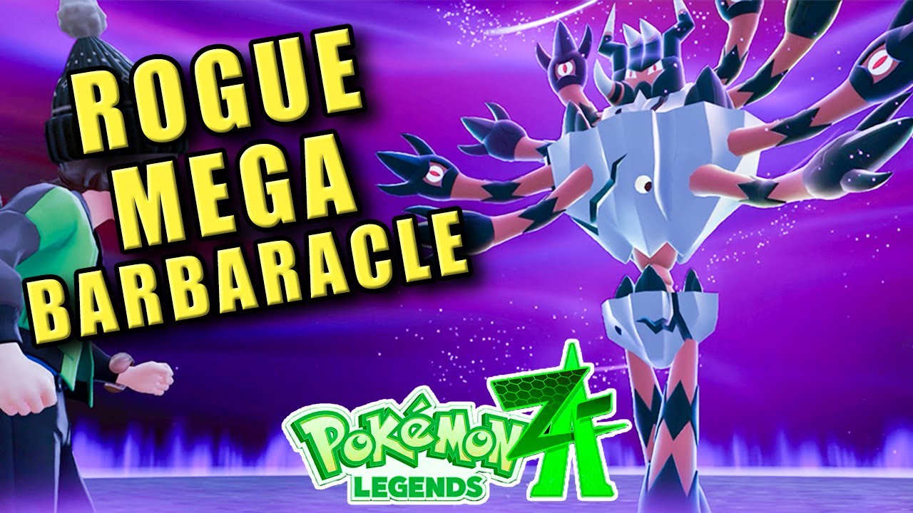 Rogue Mega Barbaracle Pokemon Legends Z-A - Pokemon Legends ZA how to beat Rogue Mega Barbaracle