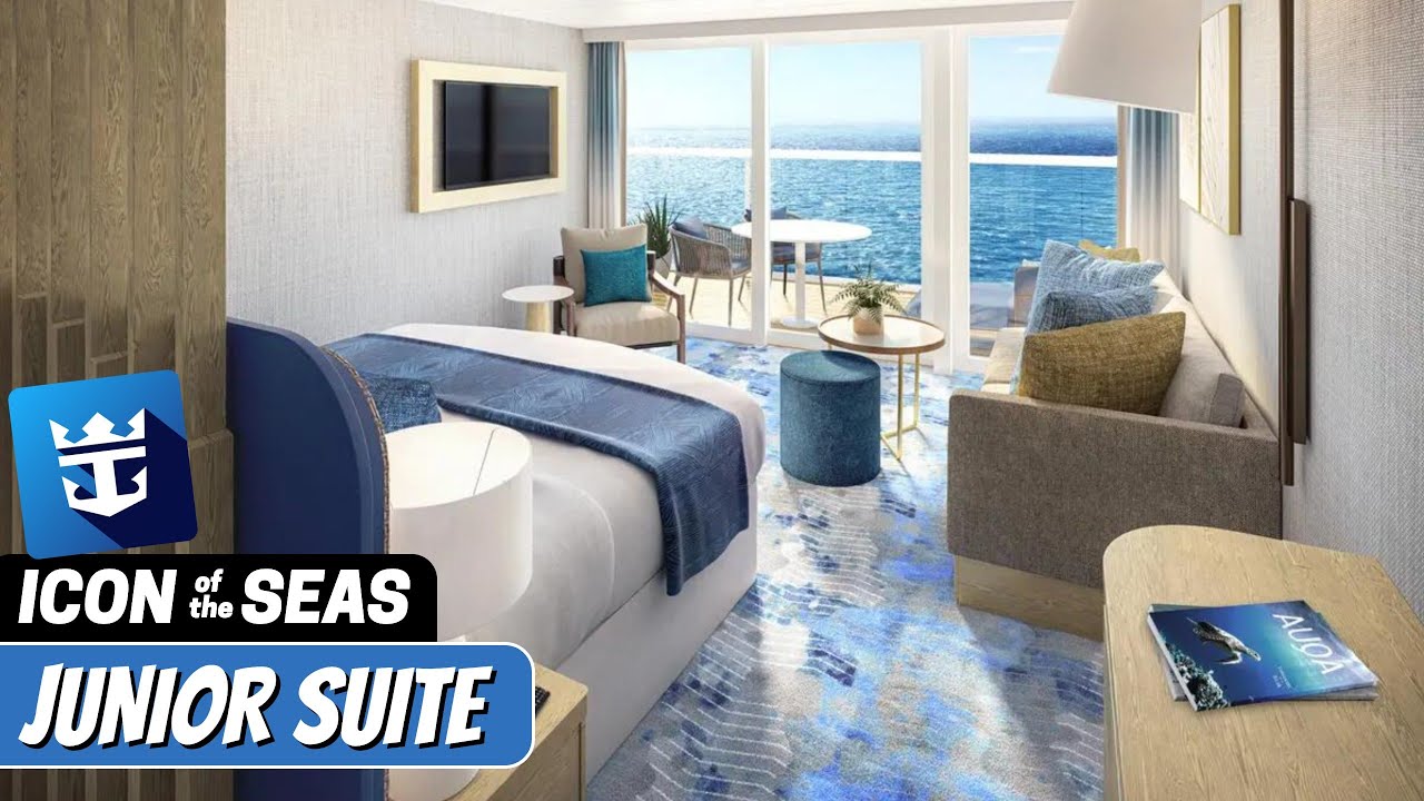 Icon of the Seas | Junior Suite Walkthrough Tour | Royal Caribbean 2024 | 4k