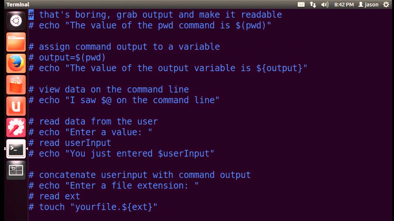 Bash Scripting Basics Part 1