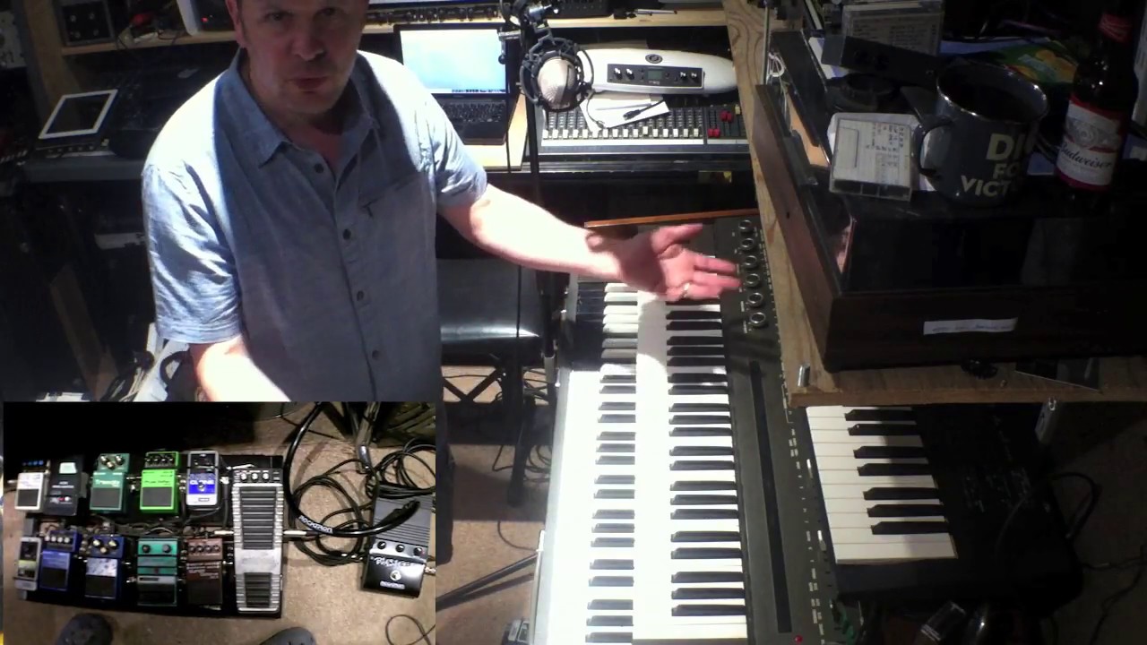 Who says guitar pedals are just for guitar?