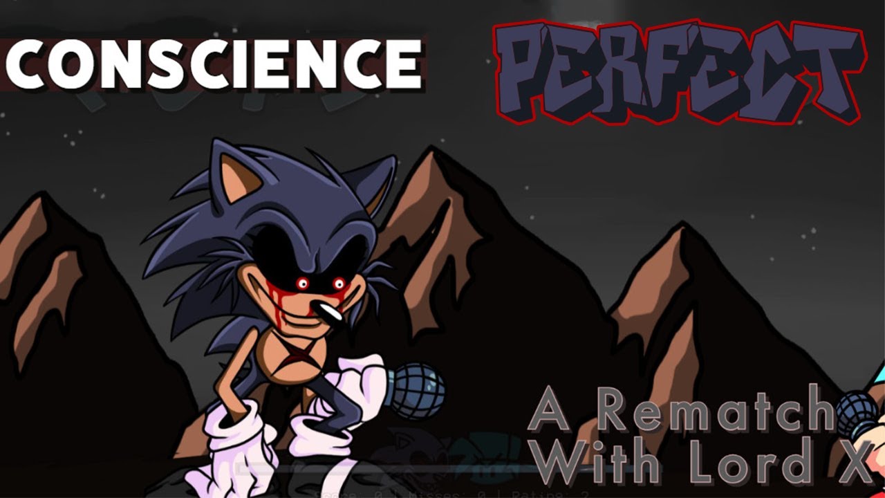Friday Night Funkin' - Perfect Combo - Lord X's Revenge (Conscience) Mod [HARD]