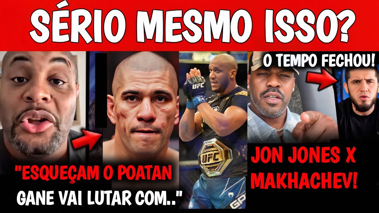 🚨Cormier DESCARTA Poatan e REVELA POSS&Iacute;VEL ADVERS&Aacute;RIO de Gane| Jon Jones FOI PRA CIMA de Makhachev