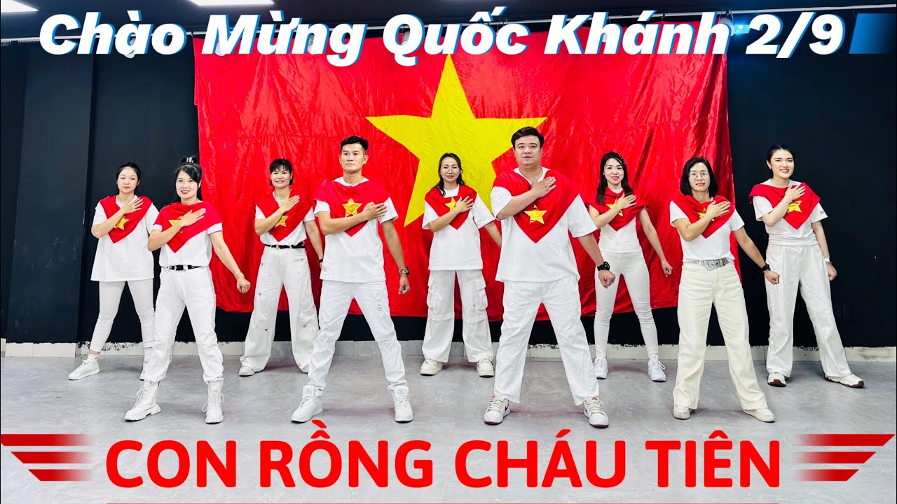 Nhảy Quốc Khánh 2/9 | CON RỒNG CHÁU TIÊN REMIX | HÙNG MIN x DJ ROYCE | Biên Đạo Duy Bảo |Zumba Dance
