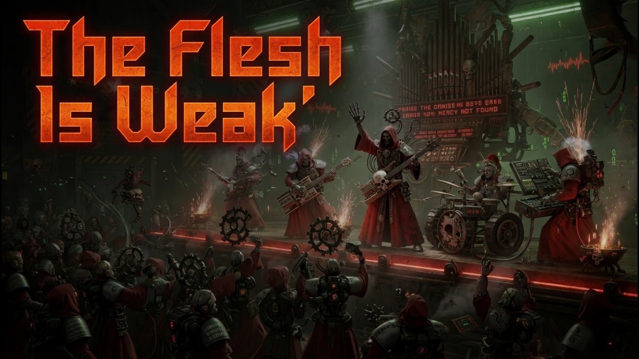 The Flesh Is Weak (Omnissiah Rise) - Warhammer 40k - Adeptus Mechanicus   Song