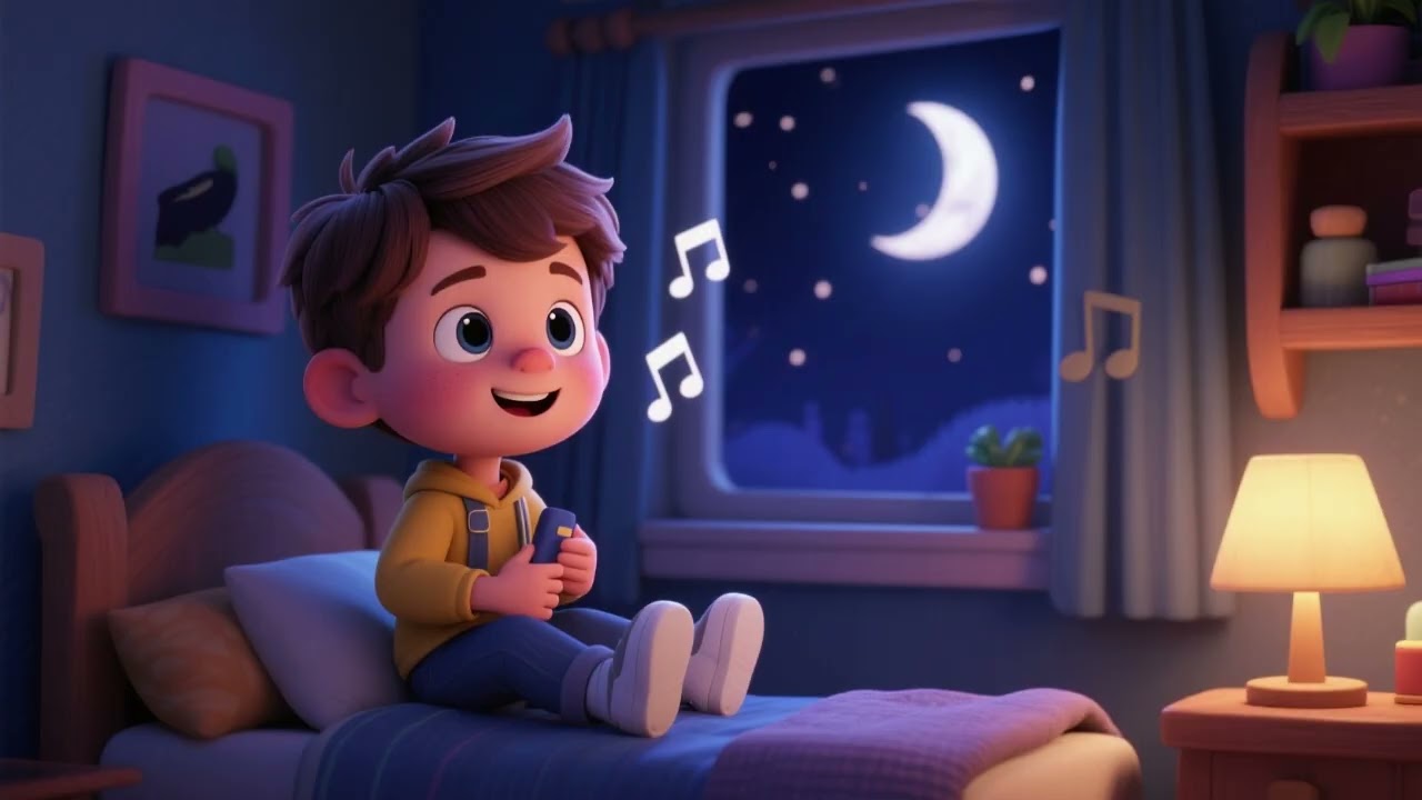 Nighttime Routine 🌙 | Gentle Bedtime Song for Kids