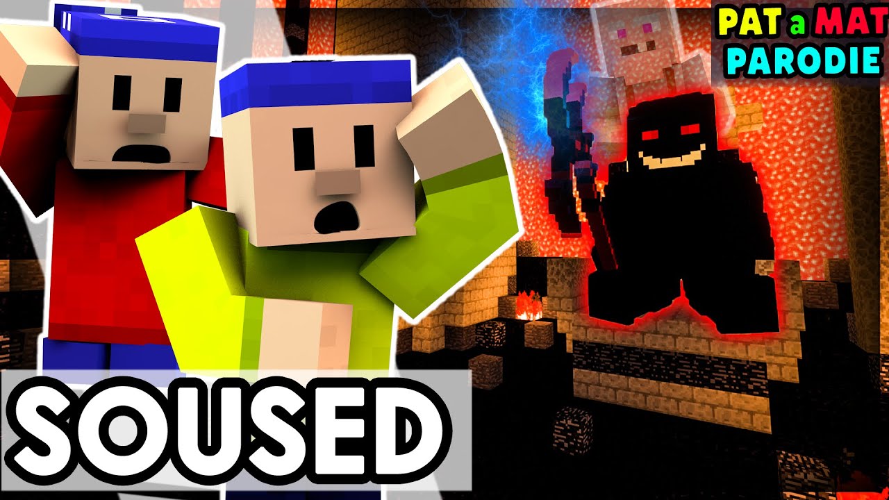 PAT A MAT PARODIE v MINECRAFTU | SOUSED ŽIJE?