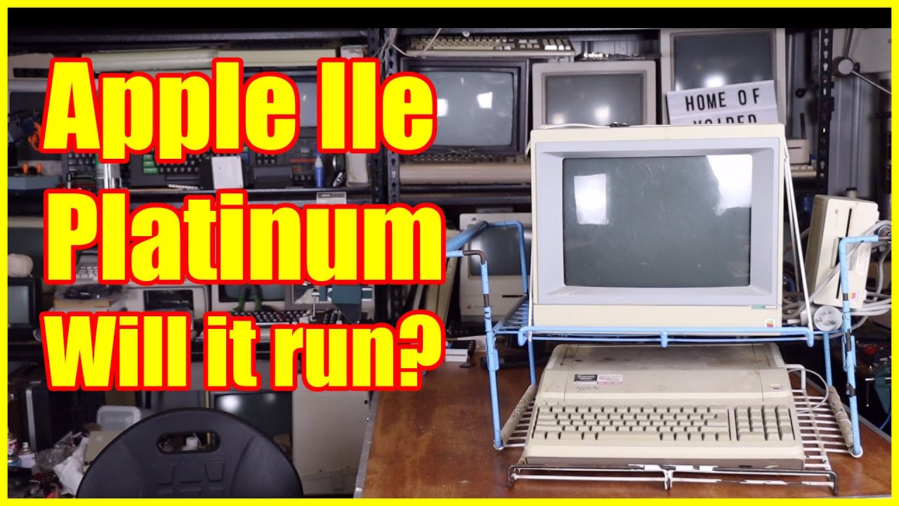 Apple IIe Platinum: очень несчастная (и грязная) машина