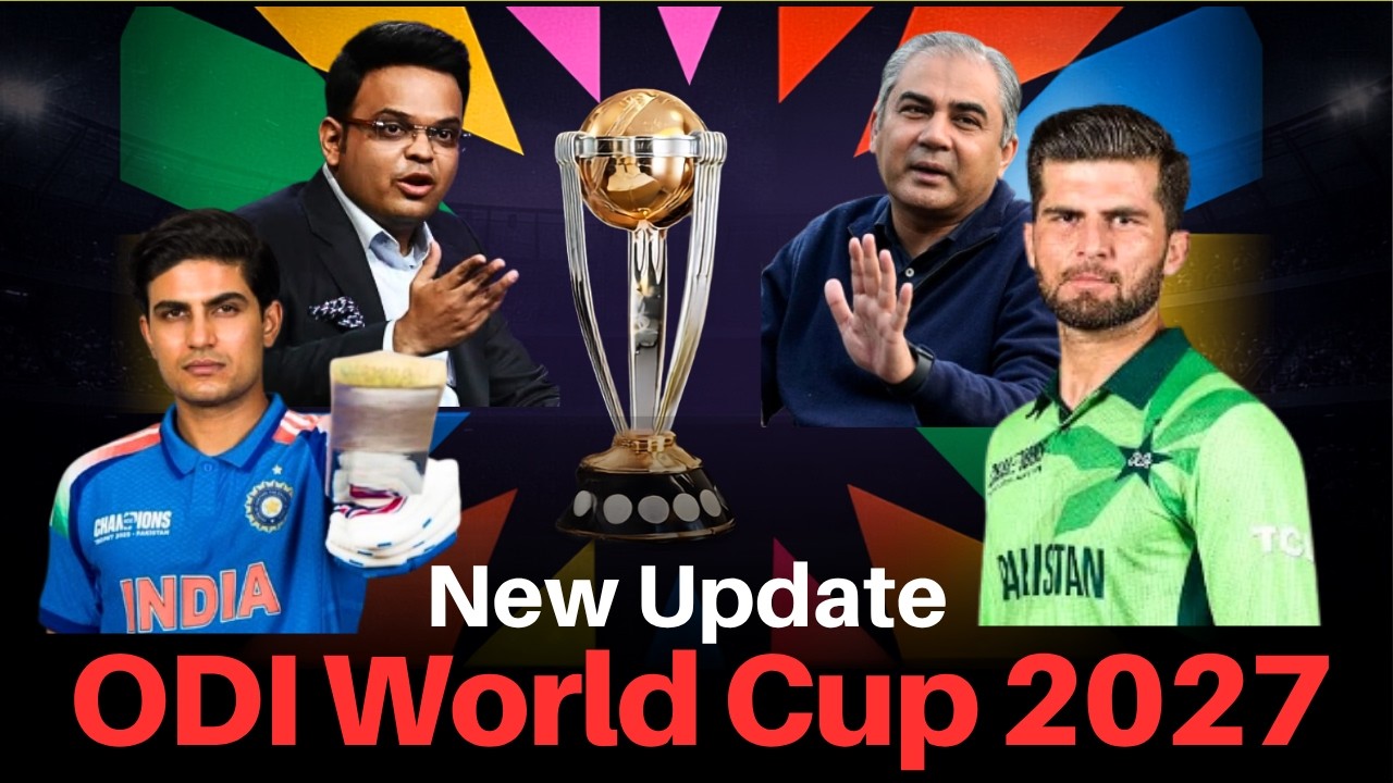 ODI World Cup 2027 latest Update Schedule date, Venue and New Format | Pakistan upcoming Series 2027