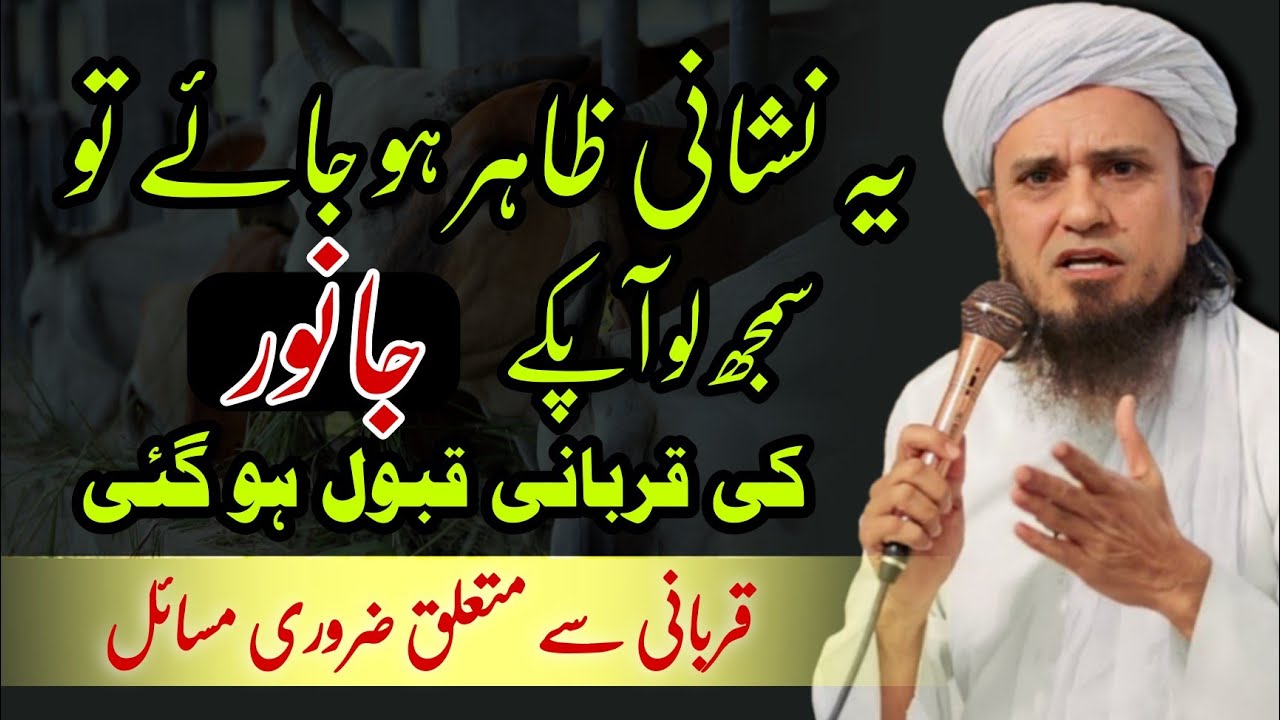 Qurbani Special Bayan 2025 | Mufti Tariq Masood | @IslamicYouTube2