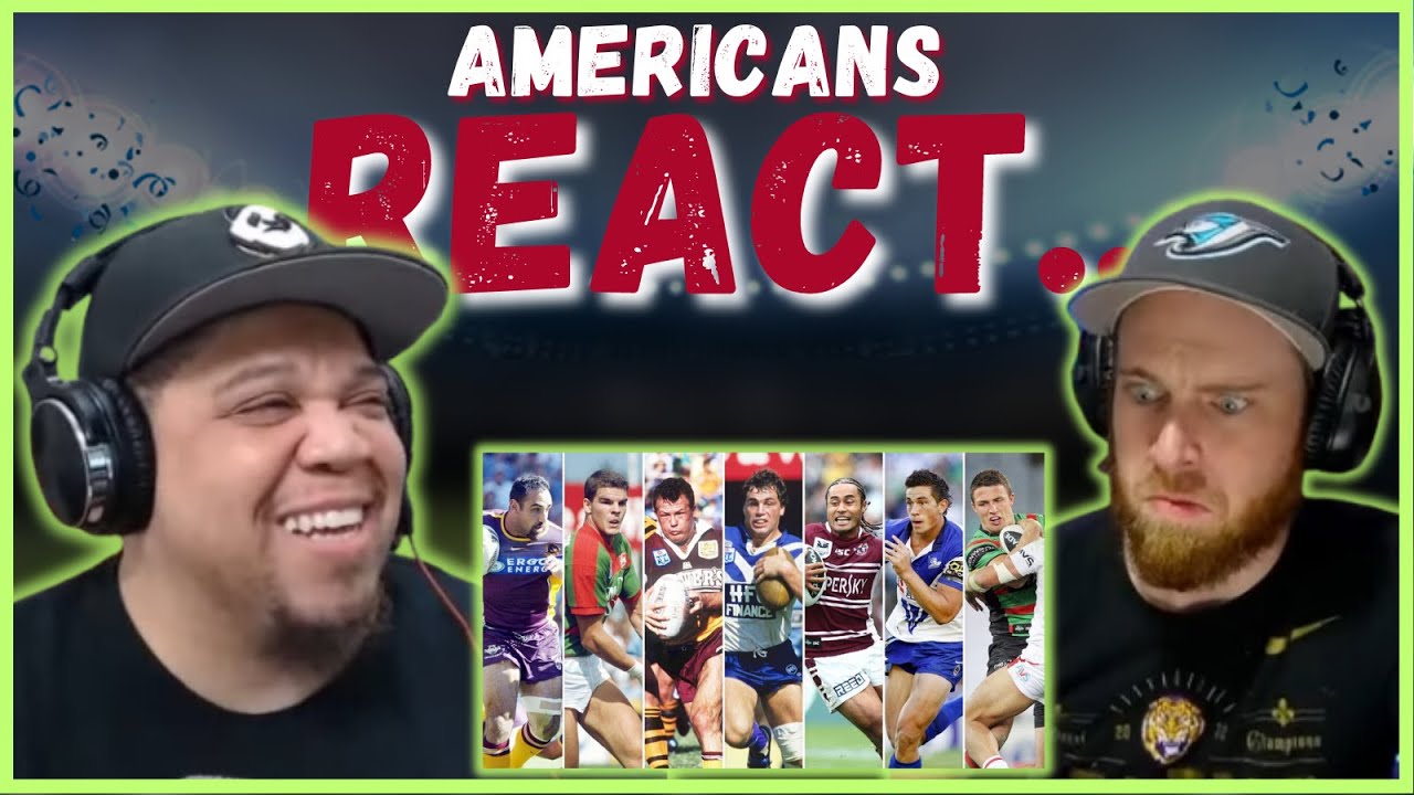 AMERICAN REACTS TO THE 10 MOST BRUTAL RUGBY LEAGUE PLAYERS OF THE MODERN ERA || REAL FANS SPORTS
