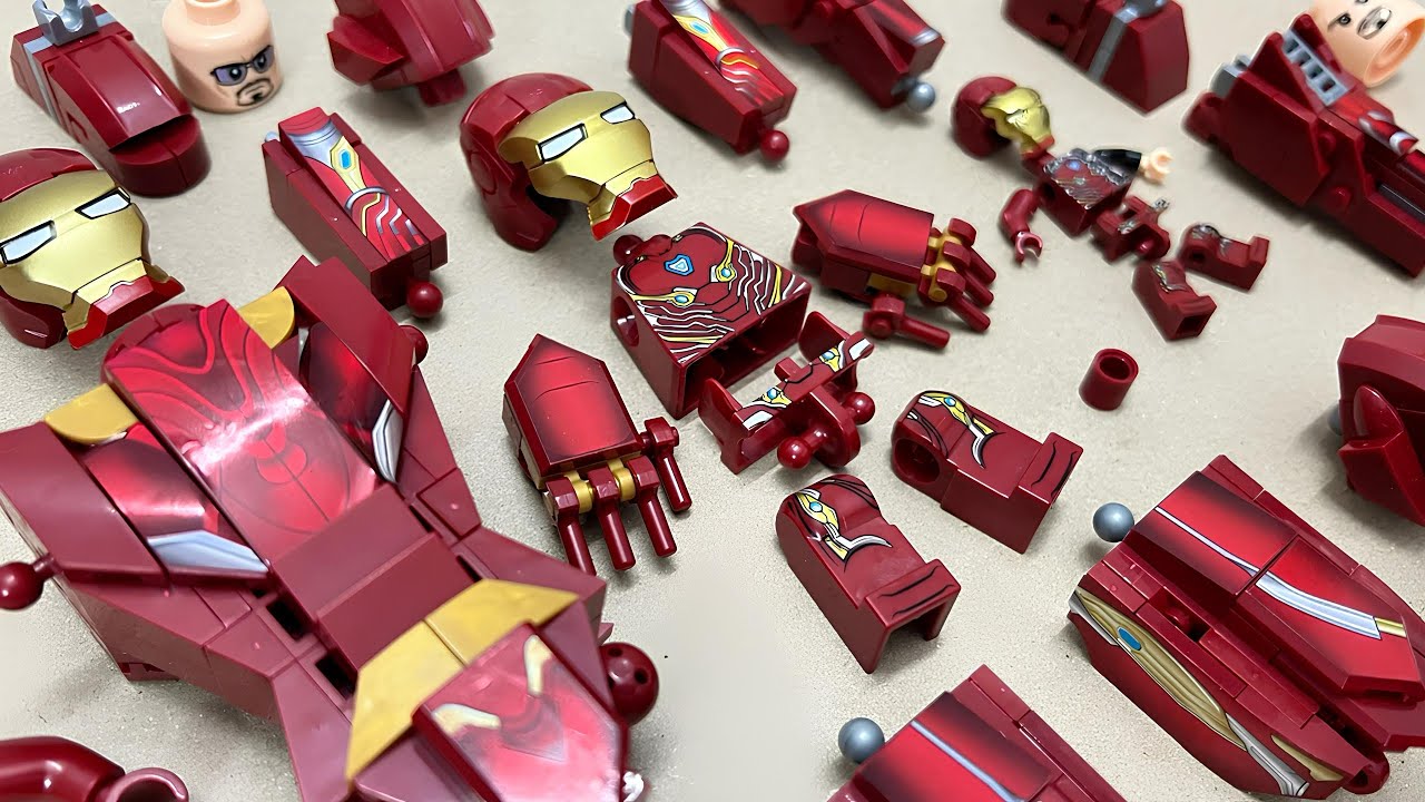 Lego Iron Man Mark III Mech Armor | Minifigures Lego Unofficial 