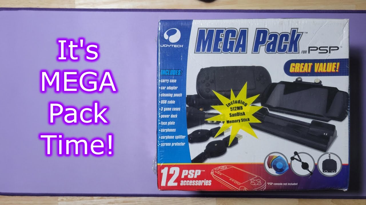 MEGA Pack of PSP Accessories :D