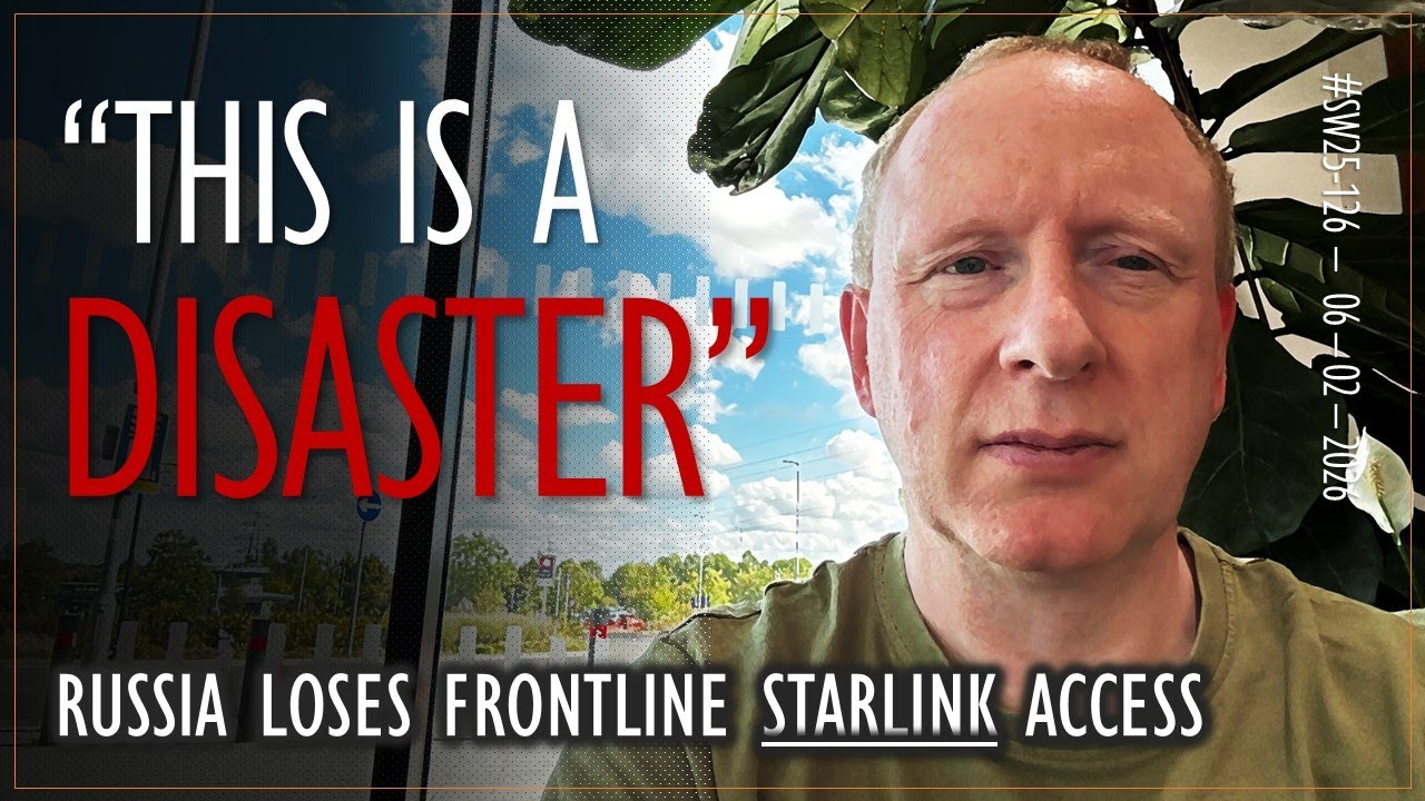 BREAKING: Disaster for RUSSIA as Frontline Starlink Terminals are 'Bricked'