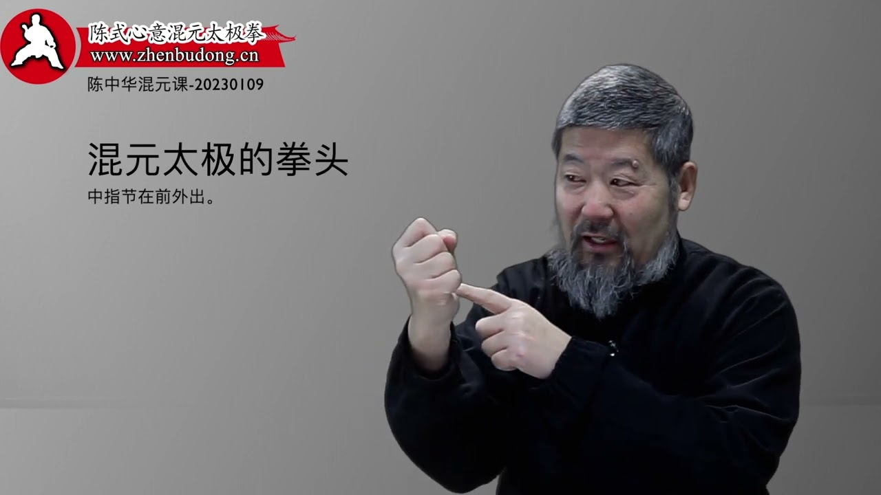 混元太极拳头花絮-陈中华混元课 20230109