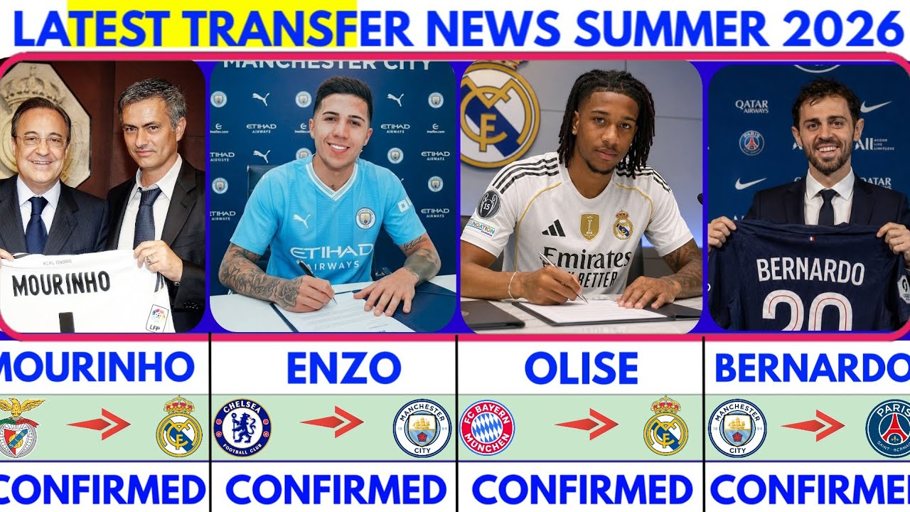 🚨LATEST CONFIRMED TRANSFER NEWS AND RUMOURS TRANSFER NEWS  2026|Olise to madrid🔥 Mourinho back🔥Enzo🚨